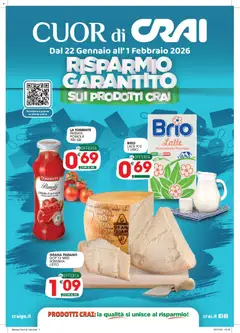 Anteprima dell'opuscolo Volantino Cuor di Crai - Biancavilla dal negozio CRAI valido da 22/01/2026