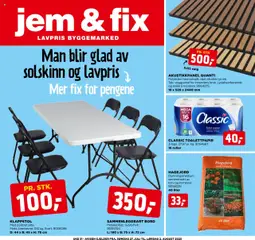 Forhåndsvis Kundeavis fra butikk Jem & Fix gyldig fra 27/07/2025