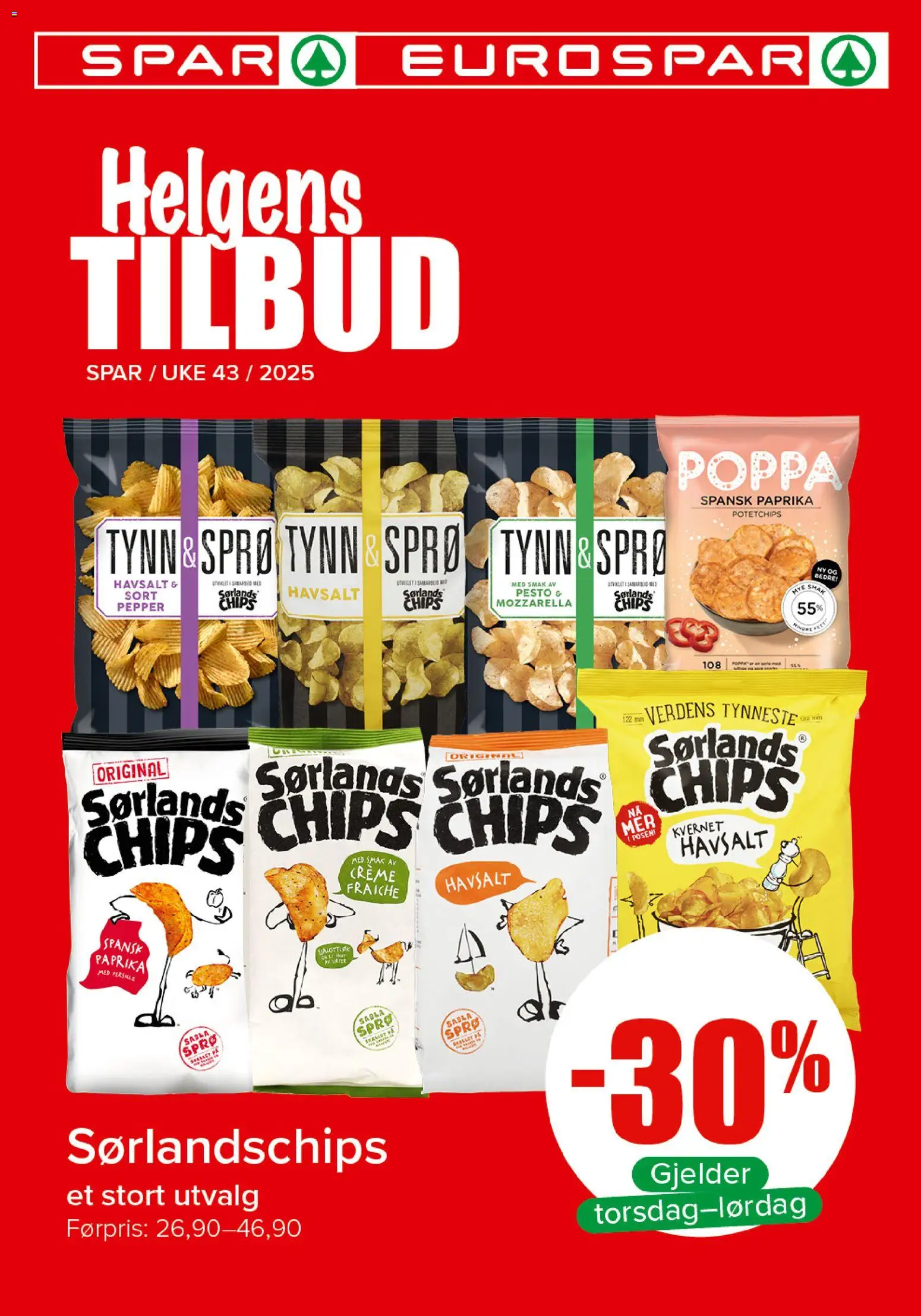 Helgens Tilbud Spar gyldig fra 23/10/2025 - Sidenummer 1