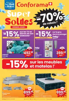 Vorschau des Merkblatts Aktionen FR vom Shop Conforama gültig von 21.01.2026 bis 03.02.2026