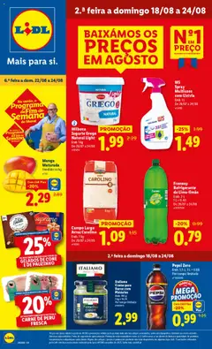 Pré-visualização do folheto da loja Lidl válida a partir de 18/08/2025