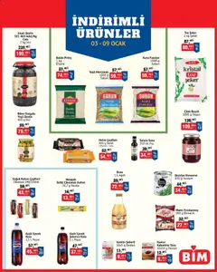 BİM İndirimli Ürünler 03.01.2026 - Broşürünün önizlemesi