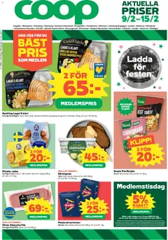 Förhandsgranska reklamblad Aktuella reklamblad Coop från butik Coop gäller från 09/02/2026
