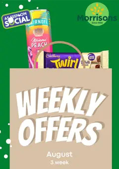 Preview of Morrisons Weekly offers valid from 11/08/2025