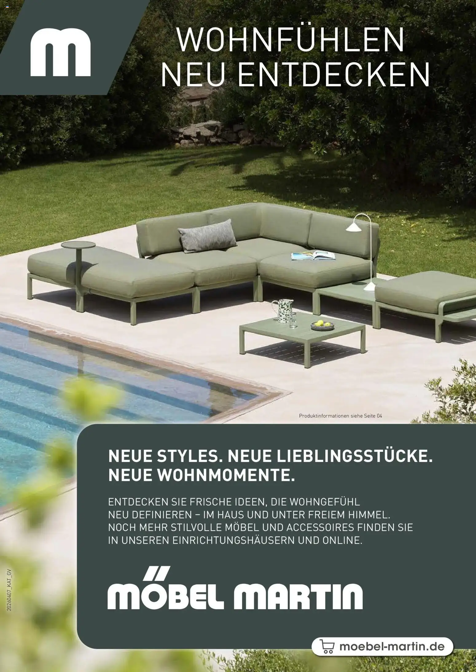 Vorschau von dem Prospekt des Geschäftes Möbel Martin, gültig ab dem 07.04.2026