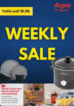 Preview of Argos Weekly offers valid from 12/08/2025