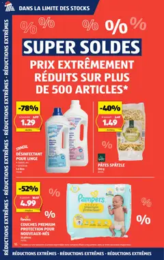 Vorschau des Merkblatts Aktionen Super Soldes vom Shop Aldi gültig von 17.12.2025 bis 23.12.2025