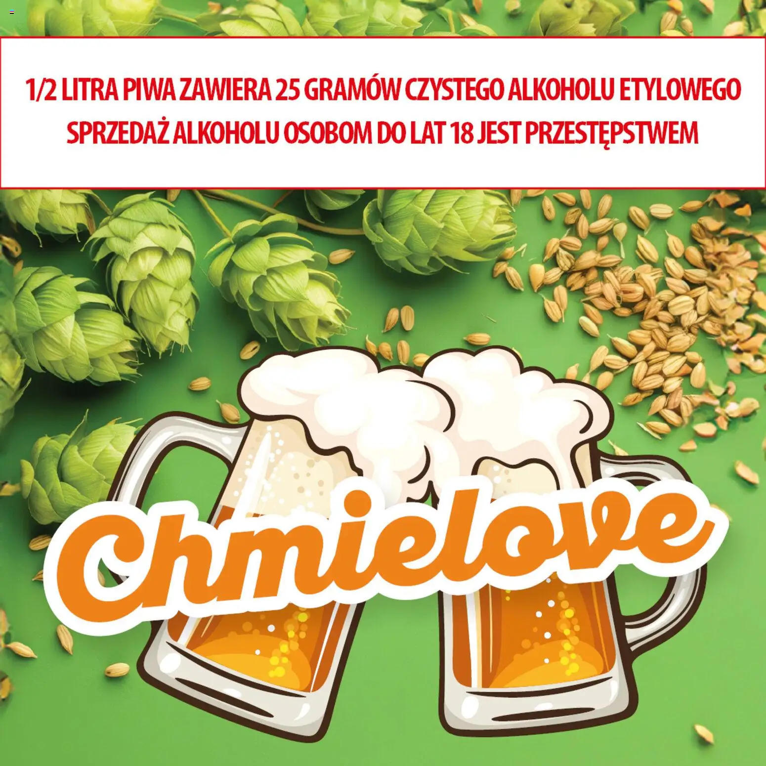 Pogląd gazetki "Chmielove" ze sklepu Topaz ważnej od 22.01.2026