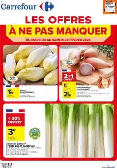 Prévisualisation de Les offres à ne pas manquer du magasin Carrefour formulaire valide 24/02/2026