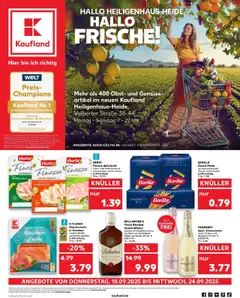 Vorschau von dem Prospekt des Geschäftes Kaufland, gültig ab dem 18.09.2025