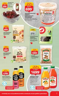 Auchan - Akciós újság Auchan megtekintése, amely érvényes 2025.11.27.-től | Oldal: 7