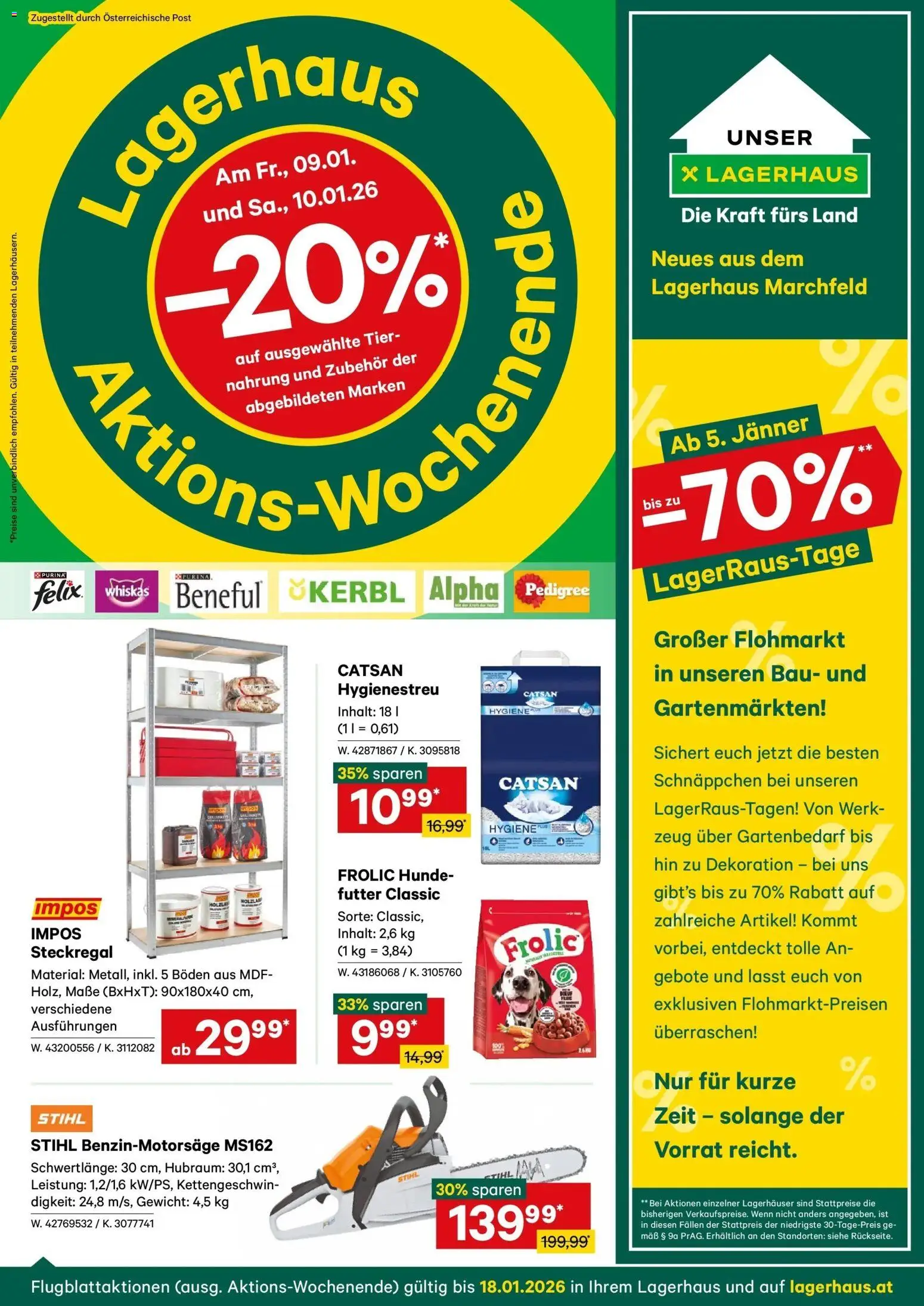 Vorschau der Angebote: Lagerhaus Wochenangebote gültig ab 05.01.2026