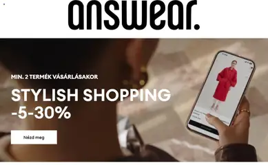 Ajánlatok - Answear megtekintése, amely érvényes 2026.03.27.-től