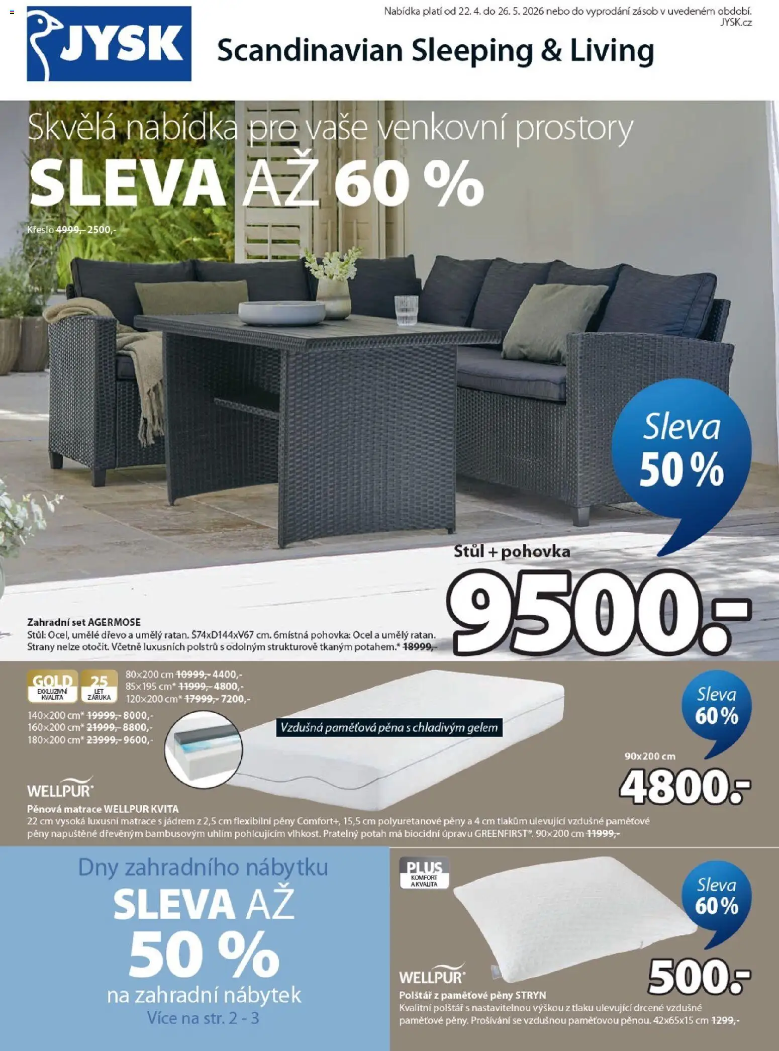 Náhled nabídky: JYSK JYSK leták - Slevy platný od 22.04.2026