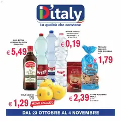 Anteprima dell'opuscolo Volantino D'Italy dal negozio Coal valido da 23/10/2025