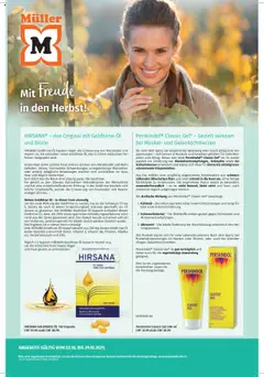 Vorschau des Merkblatts Aktionen Gesundheitsspezialist vom Shop Müller gültig von 02.10.2025 bis 29.10.2025