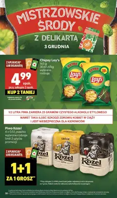 Pogląd gazetki "Black Friday" ze sklepu Delikatesy Centrum ważnej od 27.11.2025 | Strona: 28