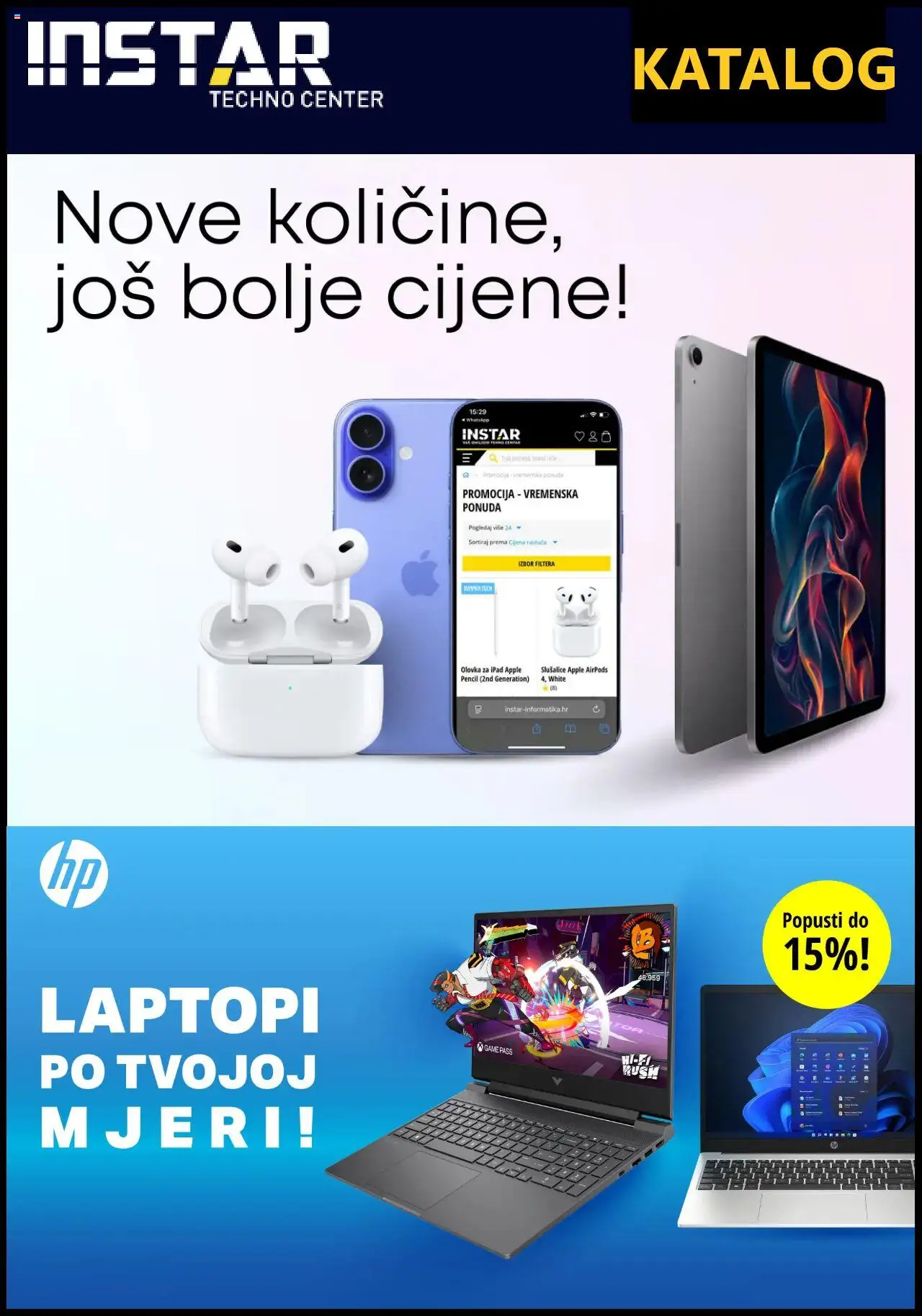 Instar aktualni Katalog vrijedi od 16.07.2025 - tjedna akcija broj stranice 1