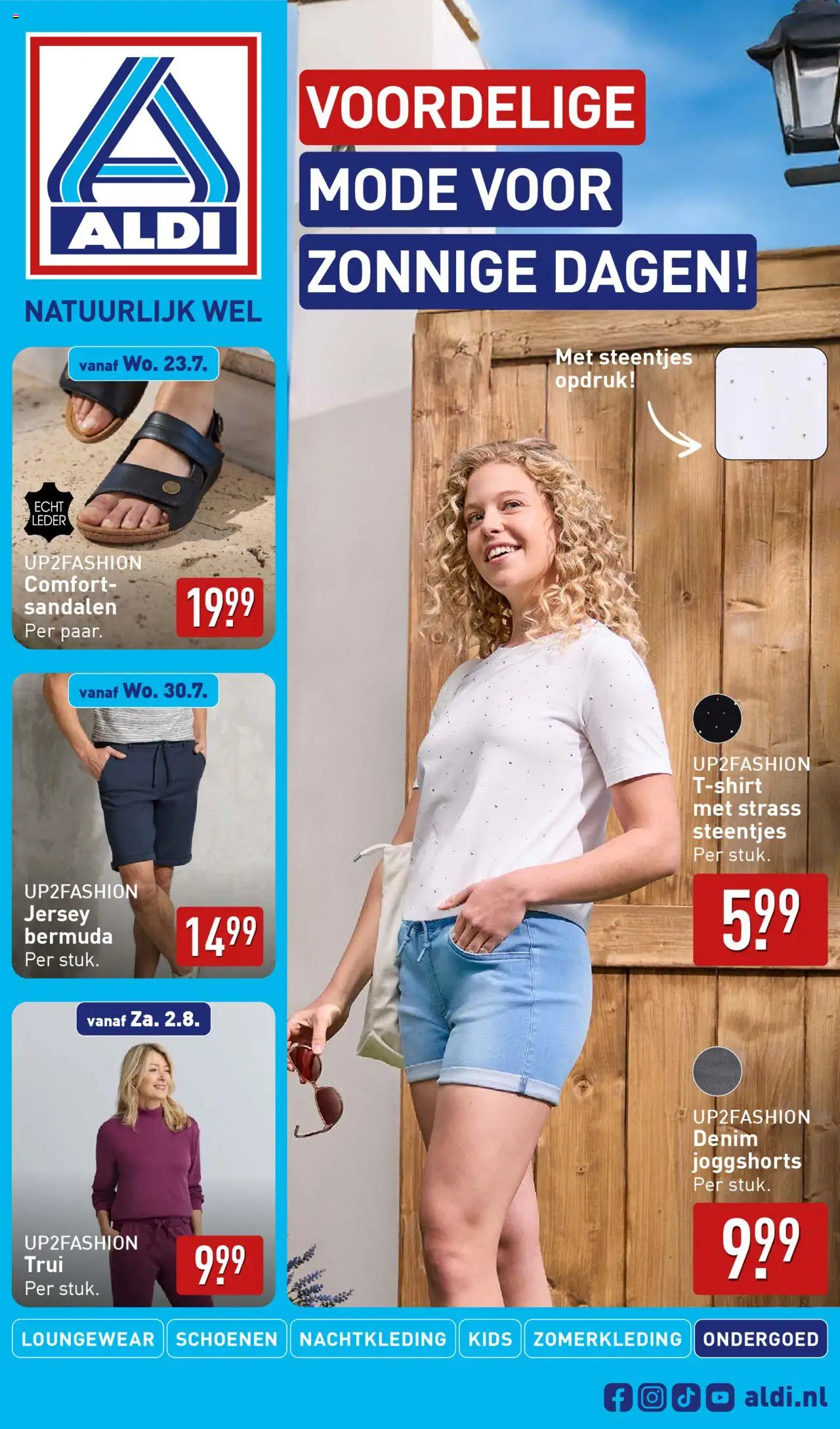 Aldi shop Kledingspecial geldig vanaf 21-07-2025 - Paginanummer 1
