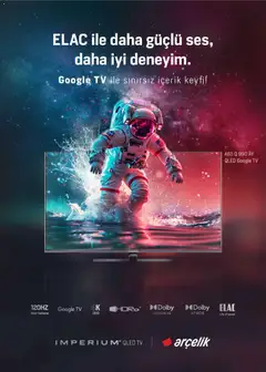 Arçelik Katalog 16.11.2025 - Broşürünün önizlemesi | Strana: 85