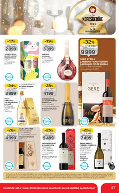 Auchan - Akciós újság Auchan megtekintése, amely érvényes 2025.12.04.-től | Oldal: 47