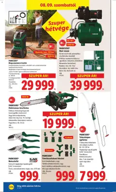 Lidl - Akciós újság Lidl megtekintése, amely érvényes 2025.08.07.-től | Oldal: 36