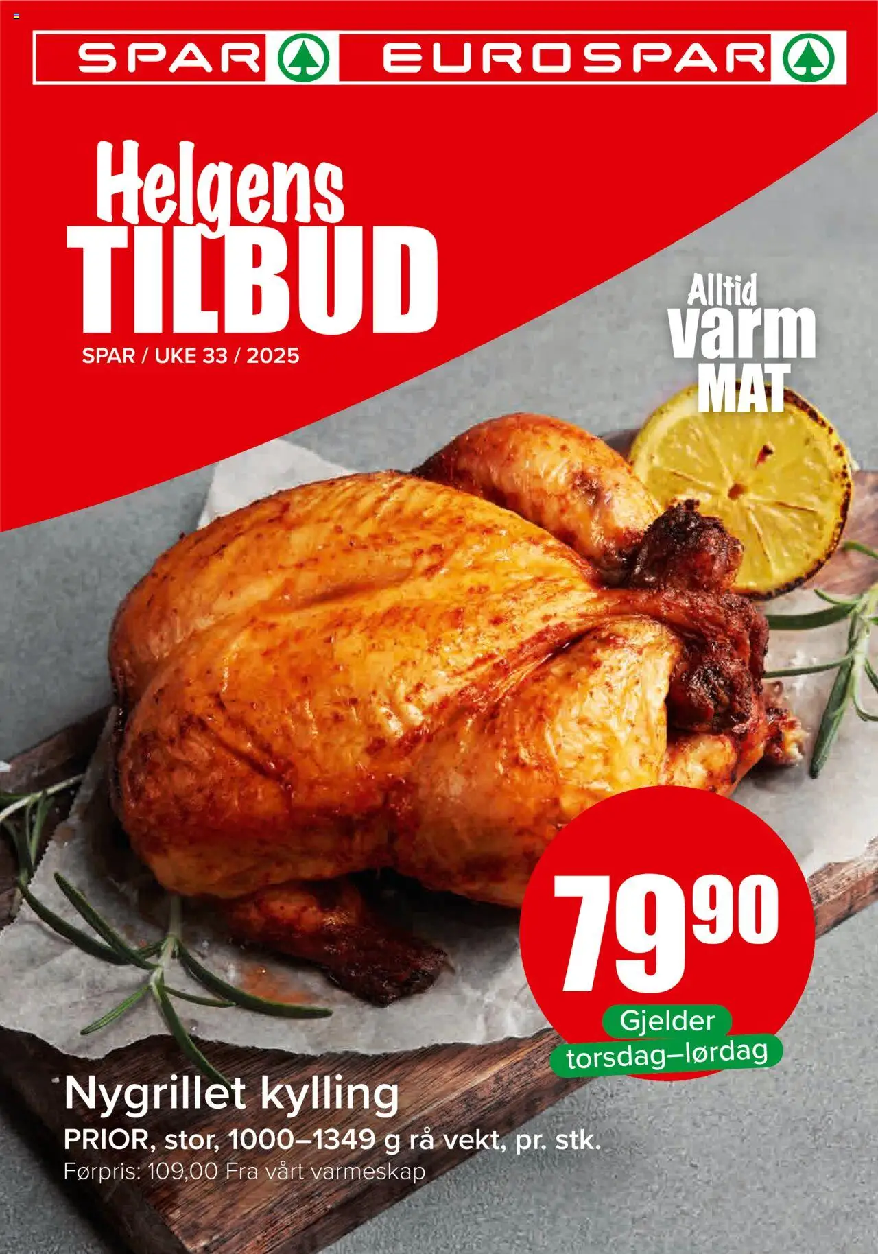 Helgens Tilbud Spar gyldig fra 14/08/2025 - Sidenummer 1