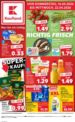 Voorbeeld van Kaufland DE - DE Folder Köln van winkel Kaufland DE geldig vanaf 16-04-2026