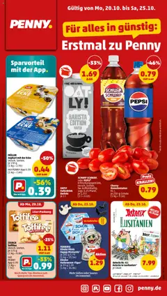 Vorschau von dem Prospekt des Geschäftes Penny, gültig ab dem 20.10.2025