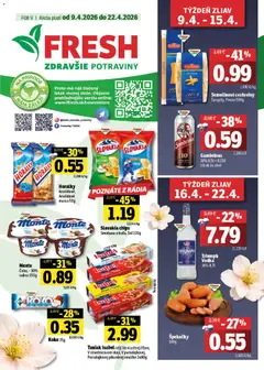Náhľad Fresh letáku platného od 09.04.2026
