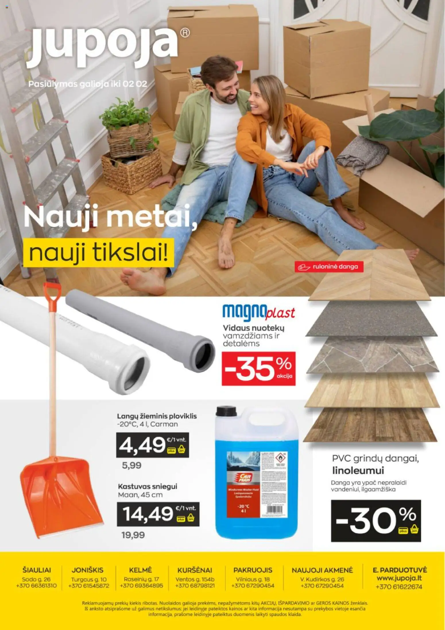 Jupoja parduotuvės leidinio Leidinys galiojančio nuo 2026.01.06 peržiūra - Ploviklis