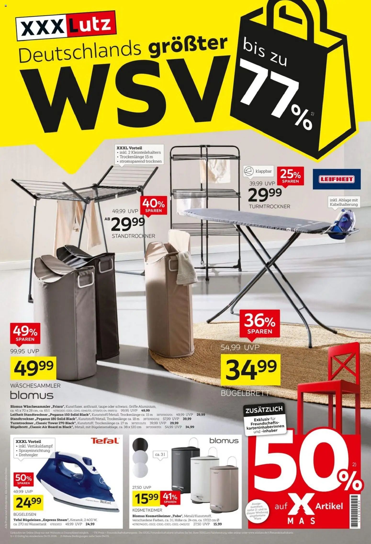 Vorschau von dem Prospekt des Geschäftes XXXL Lutz, gültig ab dem 20.12.2025