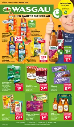 Vorschau von dem Prospekt des Geschäftes Wasgau, gültig ab dem 12.01.2026