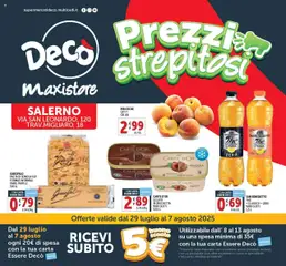 Anteprima dell'opuscolo Volantino MaxiStore - Salerno dal negozio Decò valido da 29/07/2025