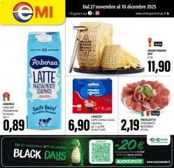 Anteprima dell'opuscolo Black Friday dal negozio EMI valido da 27/11/2025