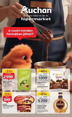 Auchan - Szolnok Akciós újság Auchan megtekintése, amely érvényes 2025.10.09.-től