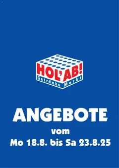 Vorschau von dem Prospekt des Geschäftes HOL’AB!, gültig ab dem 18.08.2025