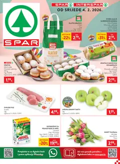 Pregled letka Katalog trgovine Spar vrijedi od 04.02.2026