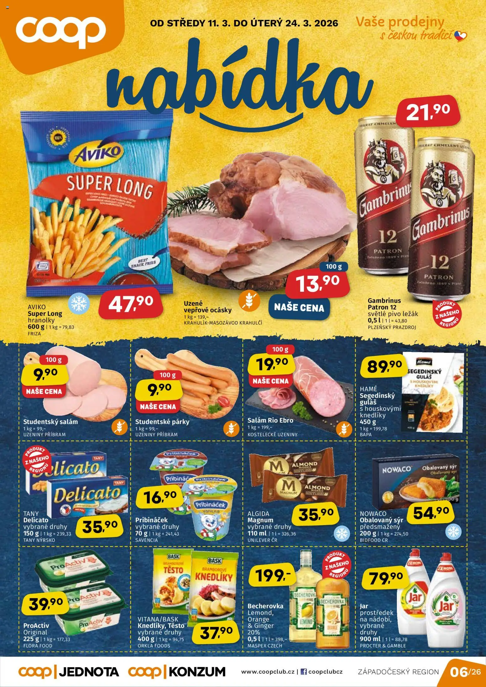 Náhled nabídky: Coop Coop leták - Západočeský region platný od 11.03.2026