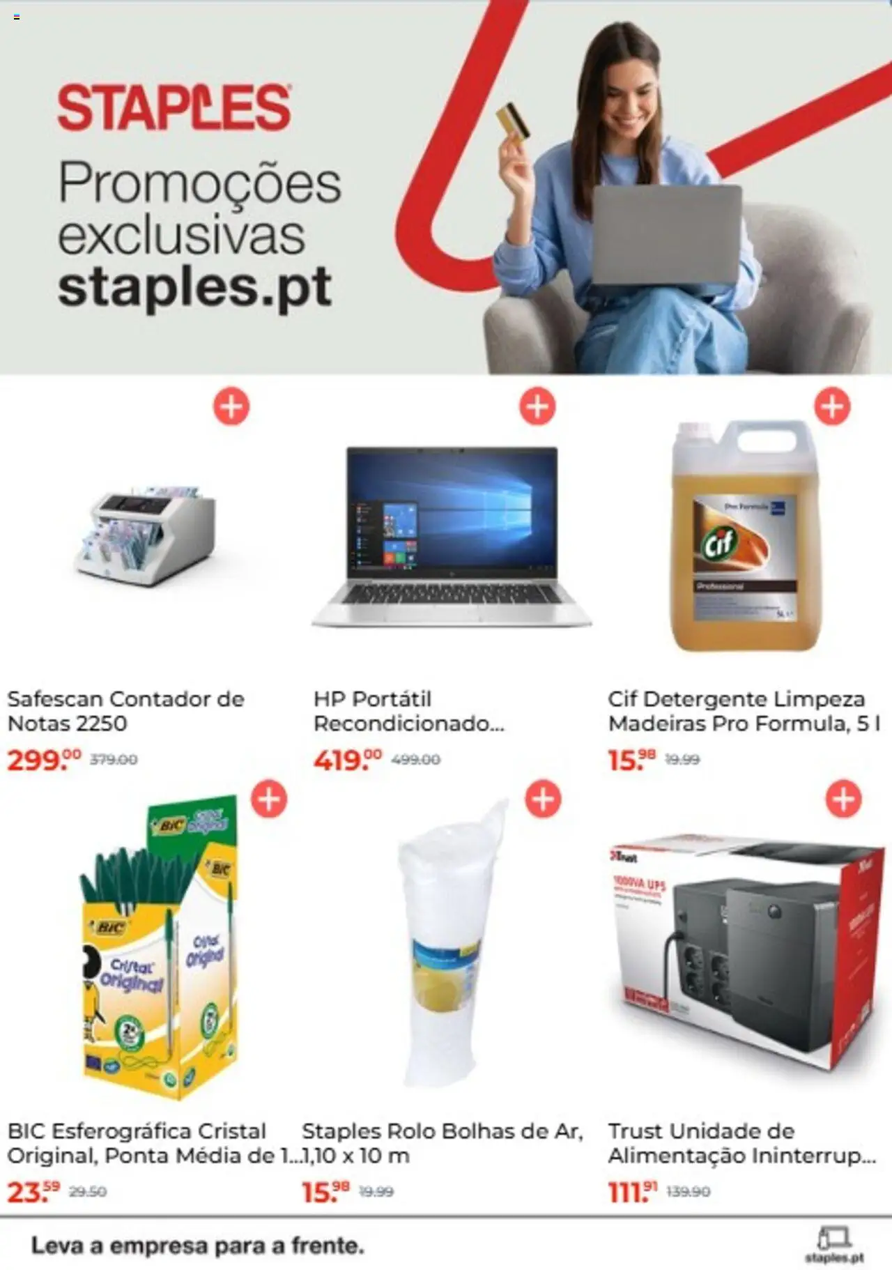 Pré-visualização do folheto da loja Staples válida a partir de 01/10/2025