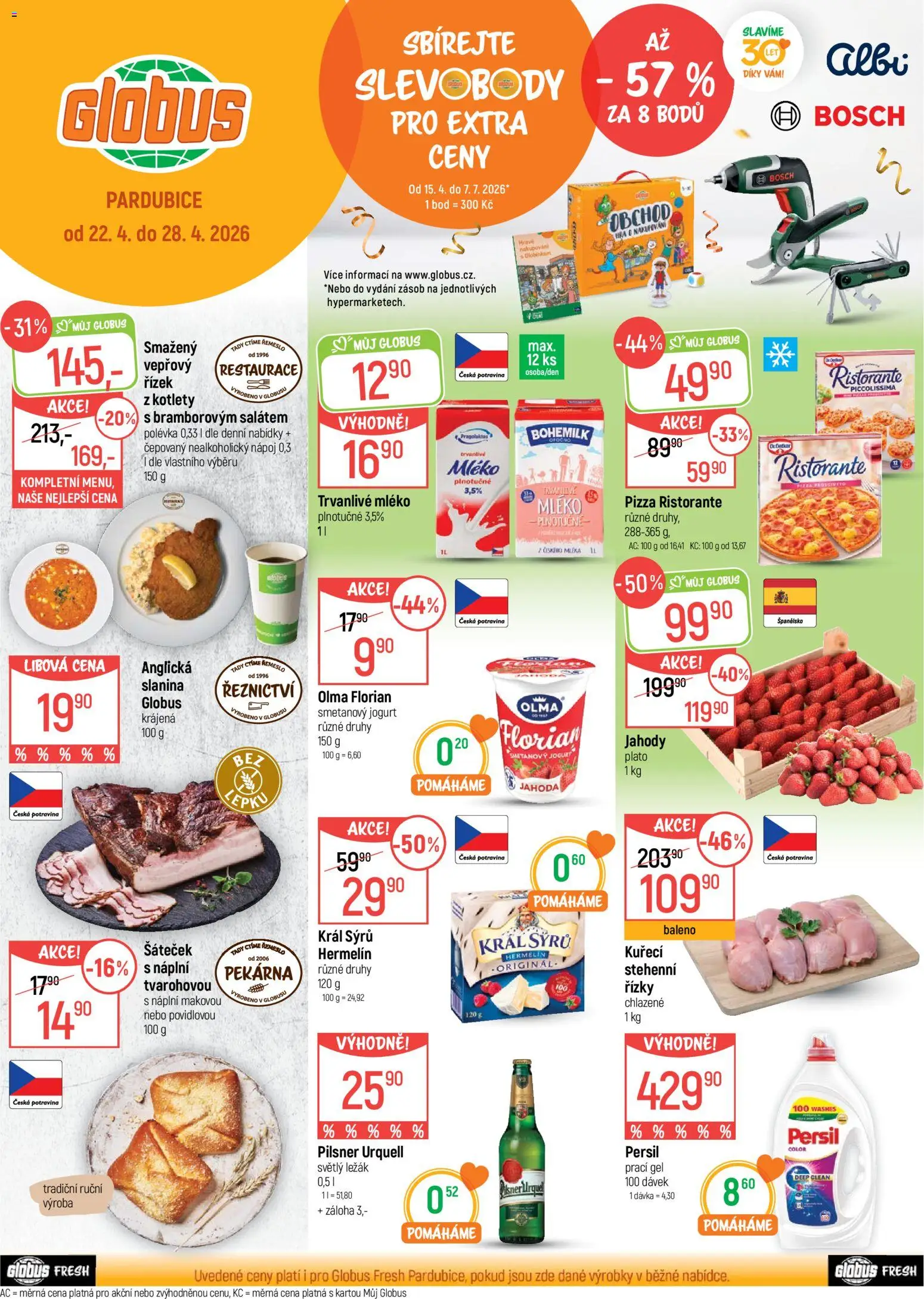 Náhled nabídky: Globus Globus leták - Pardubice platný od 22.04.2026