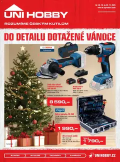 Náhled nabídky: Uni Hobby Leták platný od 30.10.2025
