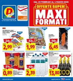 Anteprima dell'opuscolo Attuale volantino dal negozio D Più valido da 23/02/2026