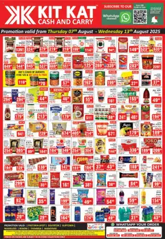 Preview of KIT KAT Cash & Carry flyer valid from 07/08/2025