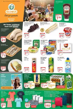 Vorschau von dem Prospekt des Geschäftes Globus, gültig ab dem 27.04.2026