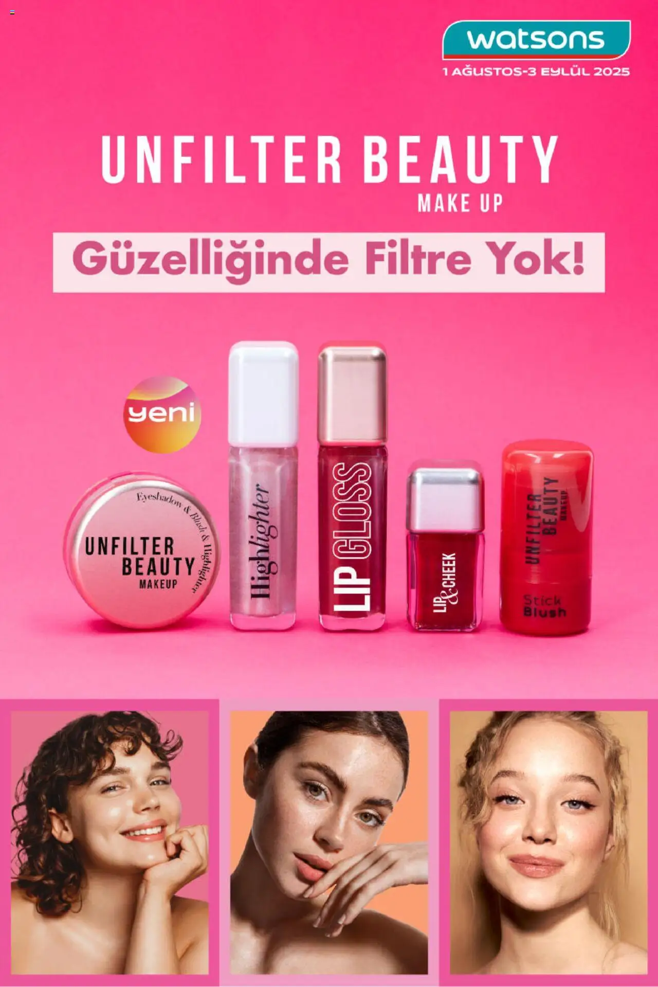 Watsons Katalog (01 Ağustos 2025 - 03 Eylül 2025) - Sayfa numarası 1