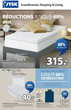 Voorbeeld van JYSK Publicité van winkel JYSK geldig vanaf 03/03/2026