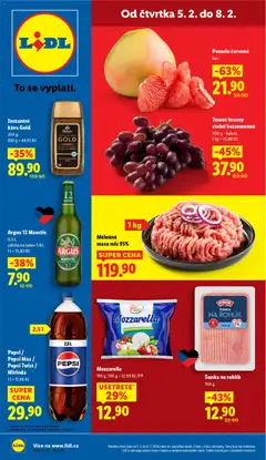 Náhled nabídky: Lidl Leták platný od 05.02.2026