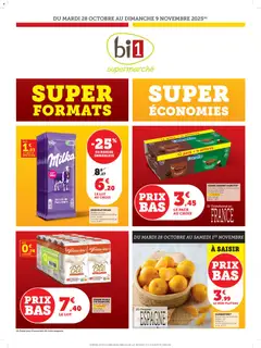 Prévisualisation de Catalogue du magasin bi1 formulaire valide 27/10/2025