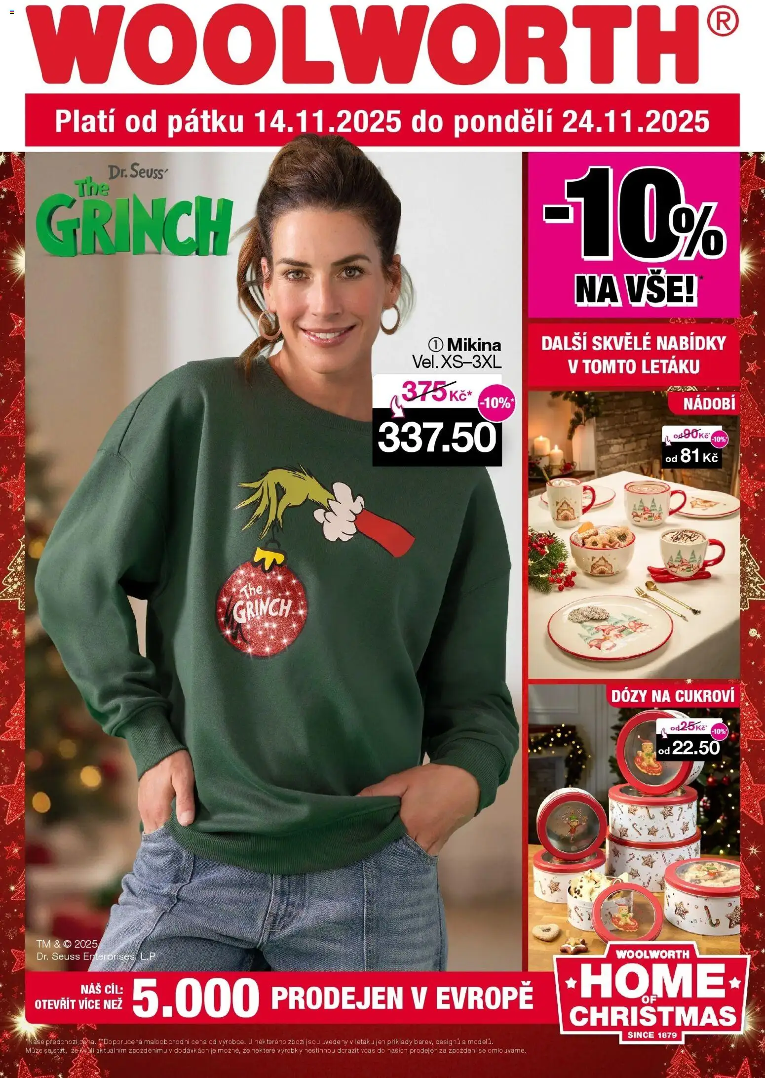Náhled nabídky: Woolworth Leták - Třebíč, Třinec, Žatec platný od 14.11.2025